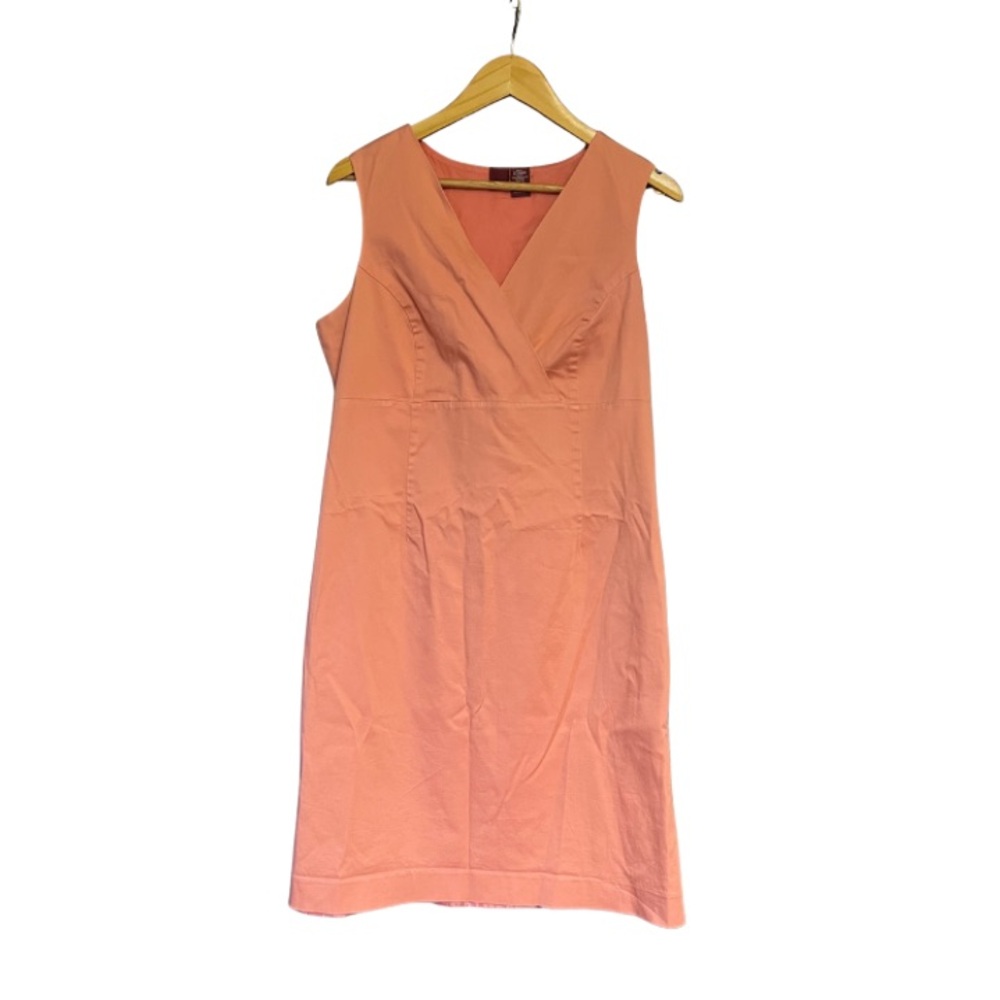 Sleeveless Coral Dress
